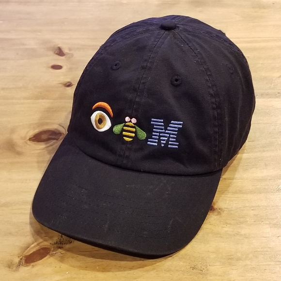 IBM K Products Hat Eye Bee M Vintage Style Baseball Cap Computer Tech Dad - Picture 5 of 10